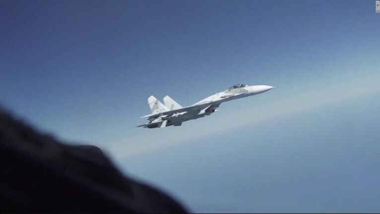 2 Russian aircraft make 'unsafe' intercept of US Air Force B-52 bomber